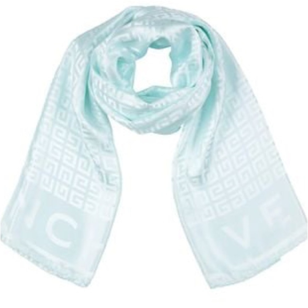 NWT GIVENCHY 4G Monogram Silk Square Scarf